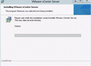 vcenter install