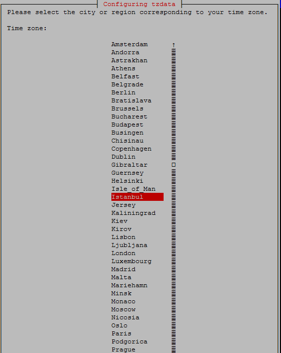 debian local time set Anıl KUTMAN